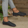 Summer New Arrival: Women's Soft Leather Round-Toe Outdoor Casual Sandals