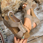 New Women's Stylish, Lightweight, Zippered Commuter Sandals