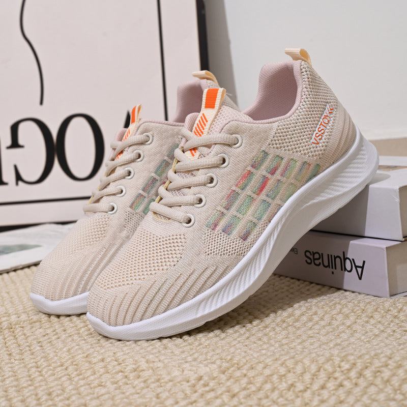 Women's breathable mesh comfortable casual shoes for autumn