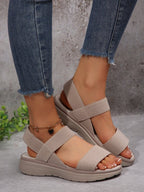Summer Breathable Mesh Cut-out Flat Sandals